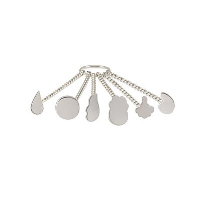 Silver Bindi Mould ,Pottu Achu