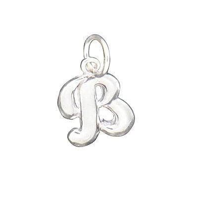 Silver B Pendant