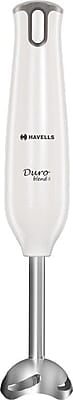 Havells Duro Blend - S Low Noise 300 watt Hand Blender with Detachable Stainless Steel White