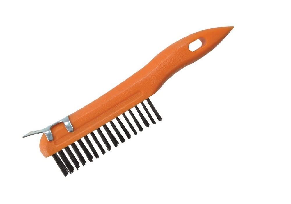 Jon Bhandari Steel Wire Brush With Scraper  JB-B-024