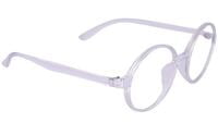 Unisex Round Large Spectacle Frames. Transparent Color Frame. Unisex Round Large Spectacle Frames. Transparent Color Frame.