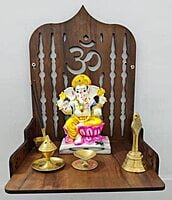 Prime Wooden Pooja Mandir for Home & Office SB1005 Prime Wooden Pooja Mandir for Home & Office SB1005