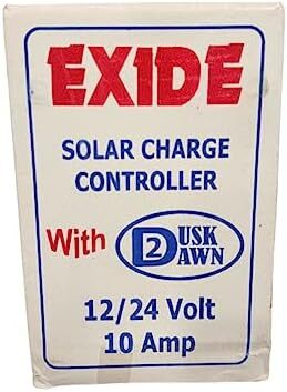 EXIDE 10 Amp 12/24 Volt Solar Charge Controller EXIDE 10 Amp 12/24 Volt Solar Charge Controller