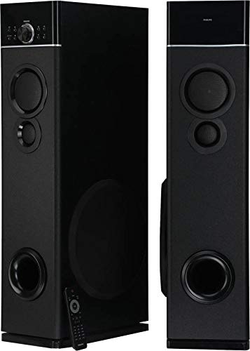 Philips 2.0 Channel 120W Bluetooth Tower Speaker (SPA9120B/94) – Black Philips 2.0 Channel 120W Bluetooth Tower Speaker (SPA9120B/94) – Black