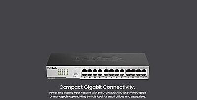 D-Link DGS-1024D, Unmanaged 24 Port, DGS-1024D