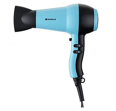 Havells 2000W Hair Dryer 2 Heat Settings (Hot/Warm) With Cool Shot Heat Balance Technology Havells 2000W Hair Dryer 2 Heat Settings (Hot/Warm) With Cool Shot Heat Balance Technology