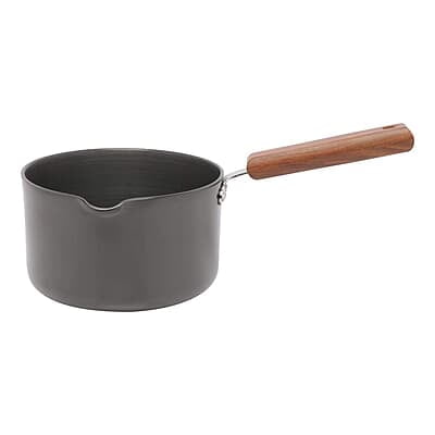 Wonderchef Ebony Hard Anodized Nonstick Sauce Pan 16cm Non Stick Sauce Pan 2L 3.25 mm Wonderchef Ebony Hard Anodized Nonstick Sauce Pan 16cm Non Stick Sauce Pan 2L 3.25 mm