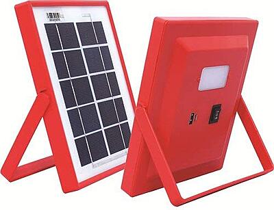 fox solar power bank With Light, Red, USB, Cellular Phone fox solar power bank With Light, Red, USB, Cellular Phone