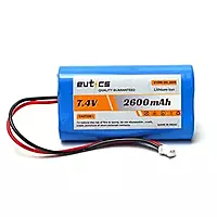 7.4V 2600Mah Li-ion Battery Pack with connector