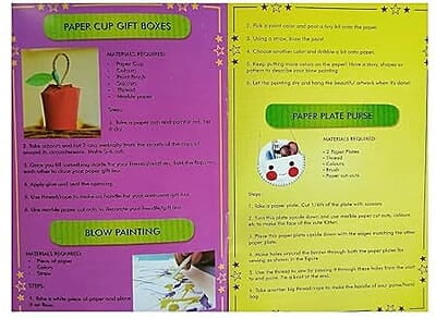 cocraft Art & Craft Kit with 20+ Recycle Craft Projects for Kids of All Age Groups- DIY Bracelets, Necklace, Purse, Lantern, Puppets and Many More cocraft Art & Craft Kit with 20+ Recycle Craft Projects for Kids of All Age Groups- DIY Bracelets, Necklace, Purse, Lantern, Puppets and Many More