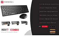 keyboard Portronics combo