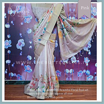 TUSSER KOTA SILK SAREE PSSSTUS23125