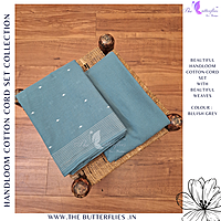HANDLOOM COTTON CORD SET MAHCCOT23955