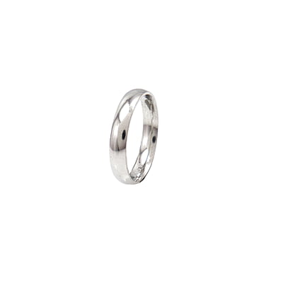 Sterling Silver Plain Ring, Mothiram(17.0) Sterling Silver Plain Ring, Mothiram(17.0)