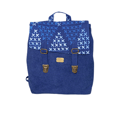 XO indigo pack bag