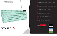Keyboard Portronics Wired