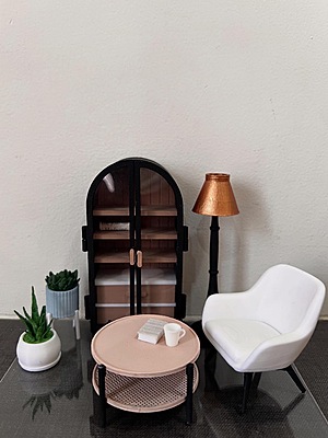 Miniature Reading Nook Miniature Reading Nook