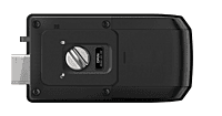 Solity Premium Digital Rim Lock With Fingerprint Password RFID Card Emergency Key