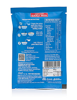 GANJI BOX Instant Pearl Millet Ganji GANJI BOX Instant Pearl Millet Ganji