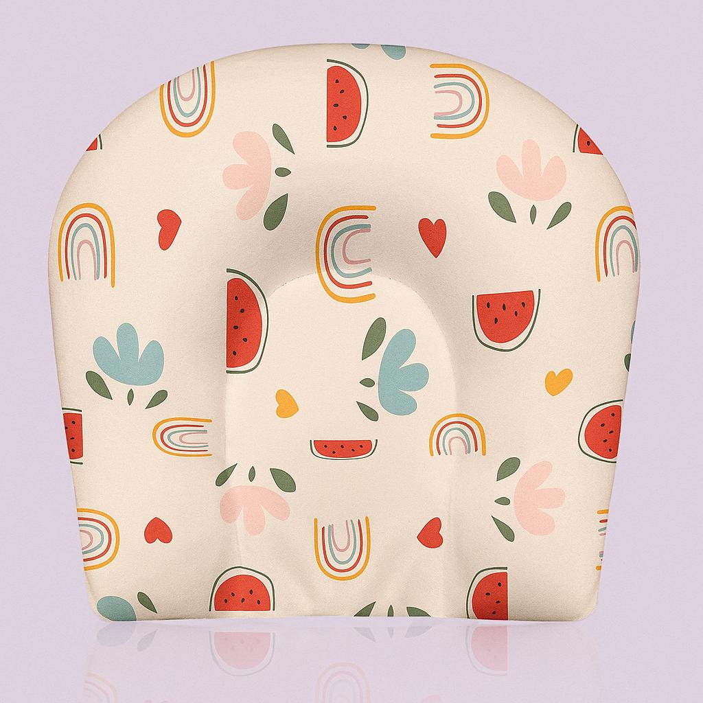 Infant Baby Pillow – Organic and Soft (Peach)