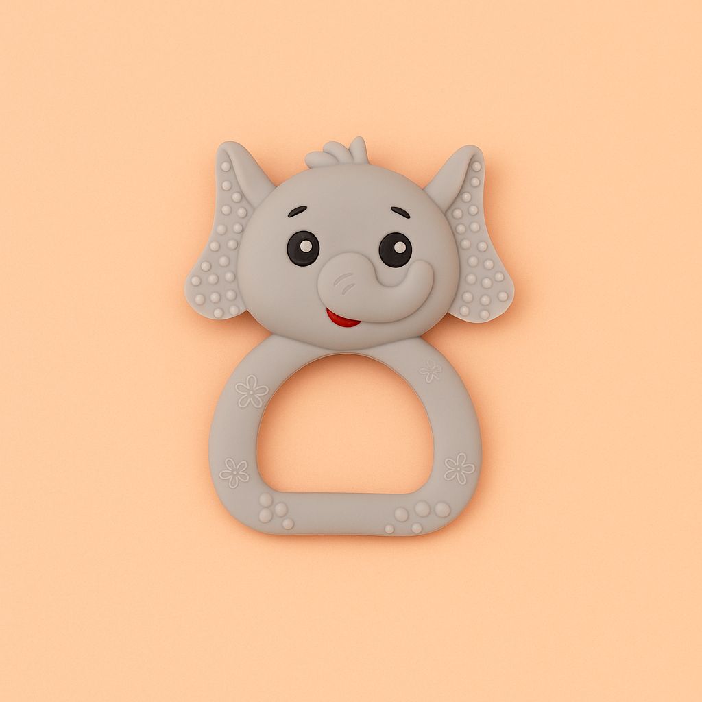 Safari - Silicone Teether and Rattle