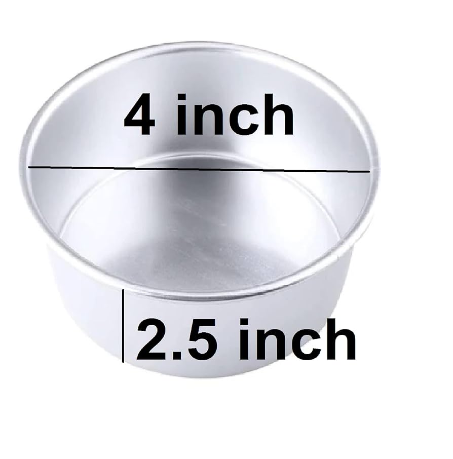 ROUND ALUMINIUM TIN | 4X2.5 inch ROUND ALUMINIUM TIN | 4X2.5 inch