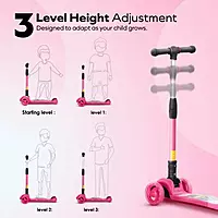 FreeWheel Kick Scooter (Pink) FreeWheel Kick Scooter (Pink)