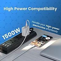 Portronics Power Plate II POR-671, 5A Electrical Universal Sockets and 3 USB Ports (Black) Portronics Power Plate II POR-671, 5A Electrical Universal Sockets and 3 USB Ports (Black)