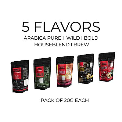 20g Samples - 5 flavours