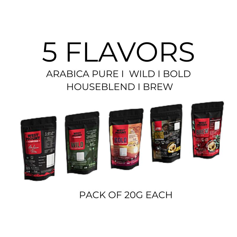 20g Samples - 5 flavours