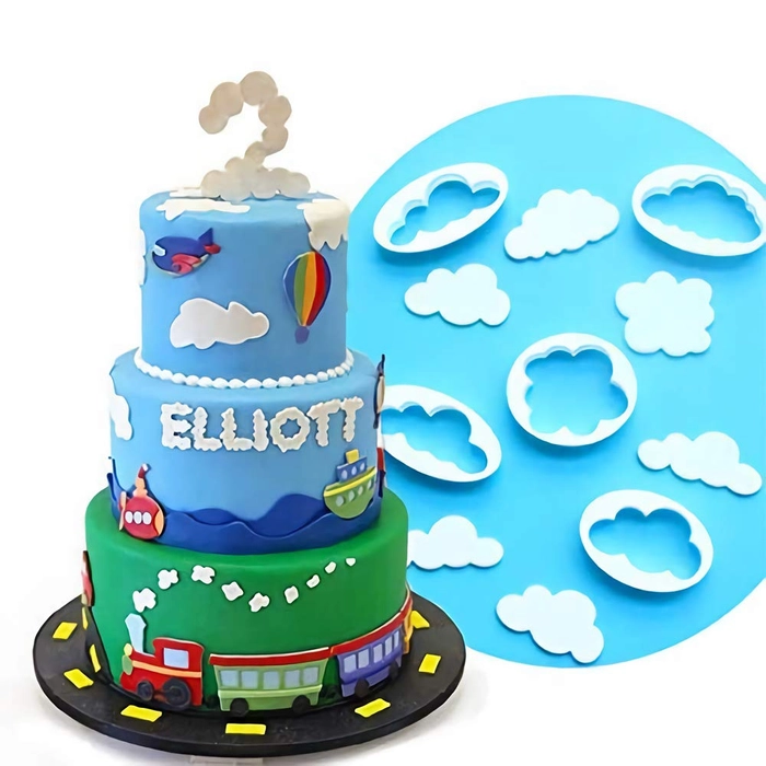 5 Pcs Fluffy Cloud Cutter 5 Pcs Fluffy Cloud Cutter