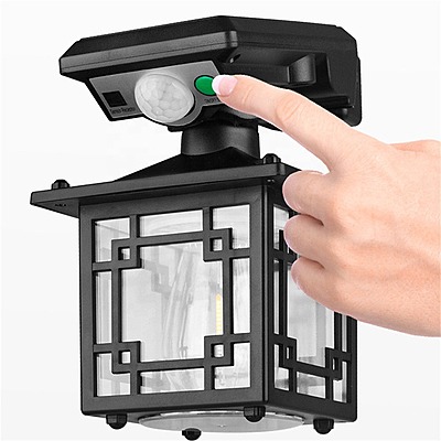 Monkey Square White Light + Tungsten Solar Sensor Light