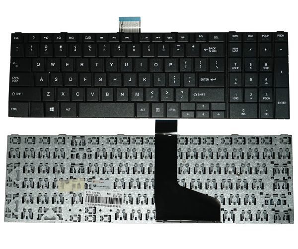 Laptop Keyboard Compatible for Toshiba Satellite C50 C50 A-Series Laptop Keyboard Compatible for Toshiba Satellite C50 C50 A-Series