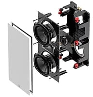 JBL Studio Series Cinematic Sound Dual 8" 2-way In Wall Loudspeaker