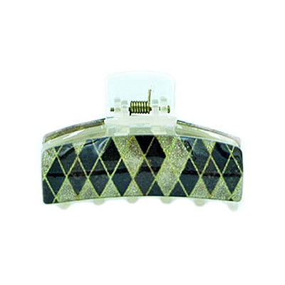 Geometric Glossy Glitter Clips Geometric Glossy Glitter Clips