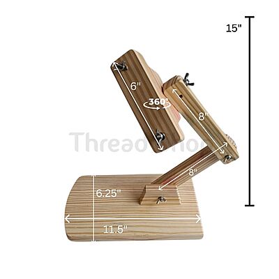 Embroidery Stand Table top Pine Wood Modal 2 Embroidery Stand Table top Pine Wood Modal 2
