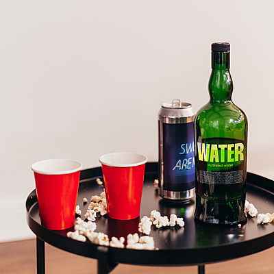 The Magic Balloons- Set of 30 Red Beer Pong Glasses 450ml Red Beer Pong Cups Durable and Reusable Red Party Glasses Perfect for Christmas, Holi, and Diwali.