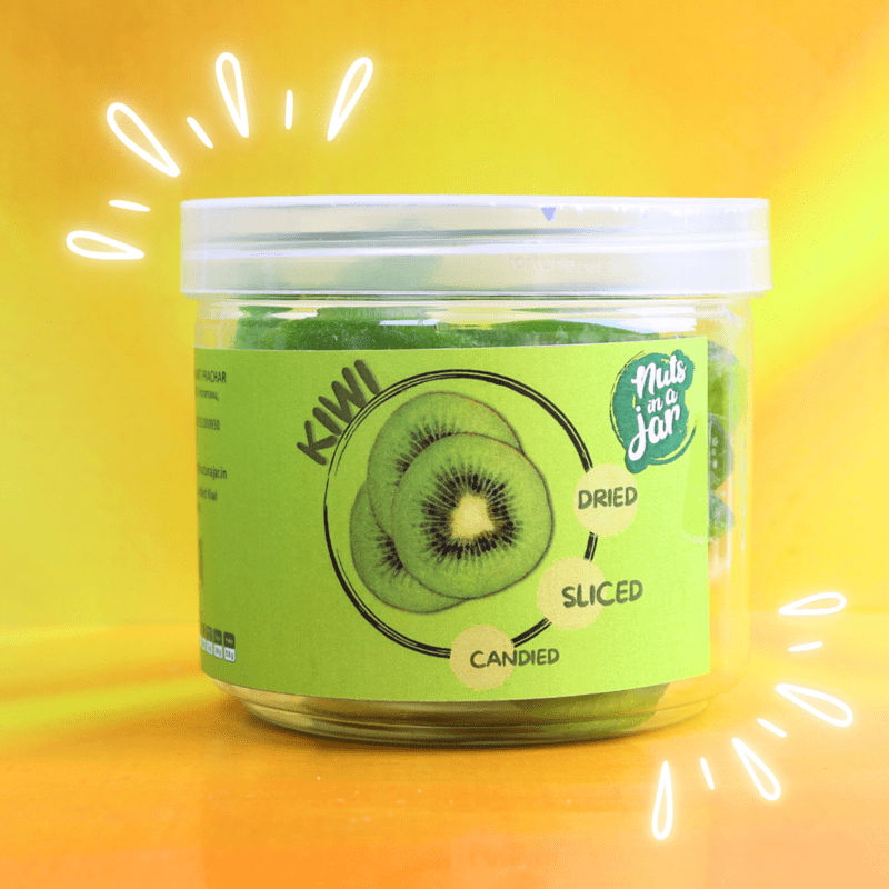 Nuts In a Jar Dried & Candied Kiwi Slice 250 Grams Nuts In a Jar Dried & Candied Kiwi Slice 250 Grams