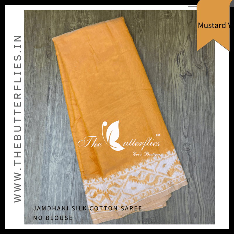 JAMDHANI SILK COTTON SAREE  GSSSFSC23401