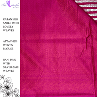 KATAN SILK SAREE   USTSSIL23488