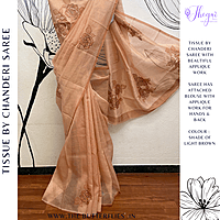TISSUE BY CHANDERI SILK SAREE DVFSCDS23707 TISSUE BY CHANDERI SILK SAREE DVFSCDS23707