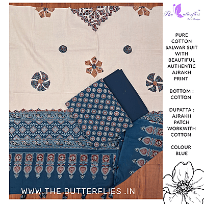 PURE COTTON SALWAR SUIT APFCCOT24233