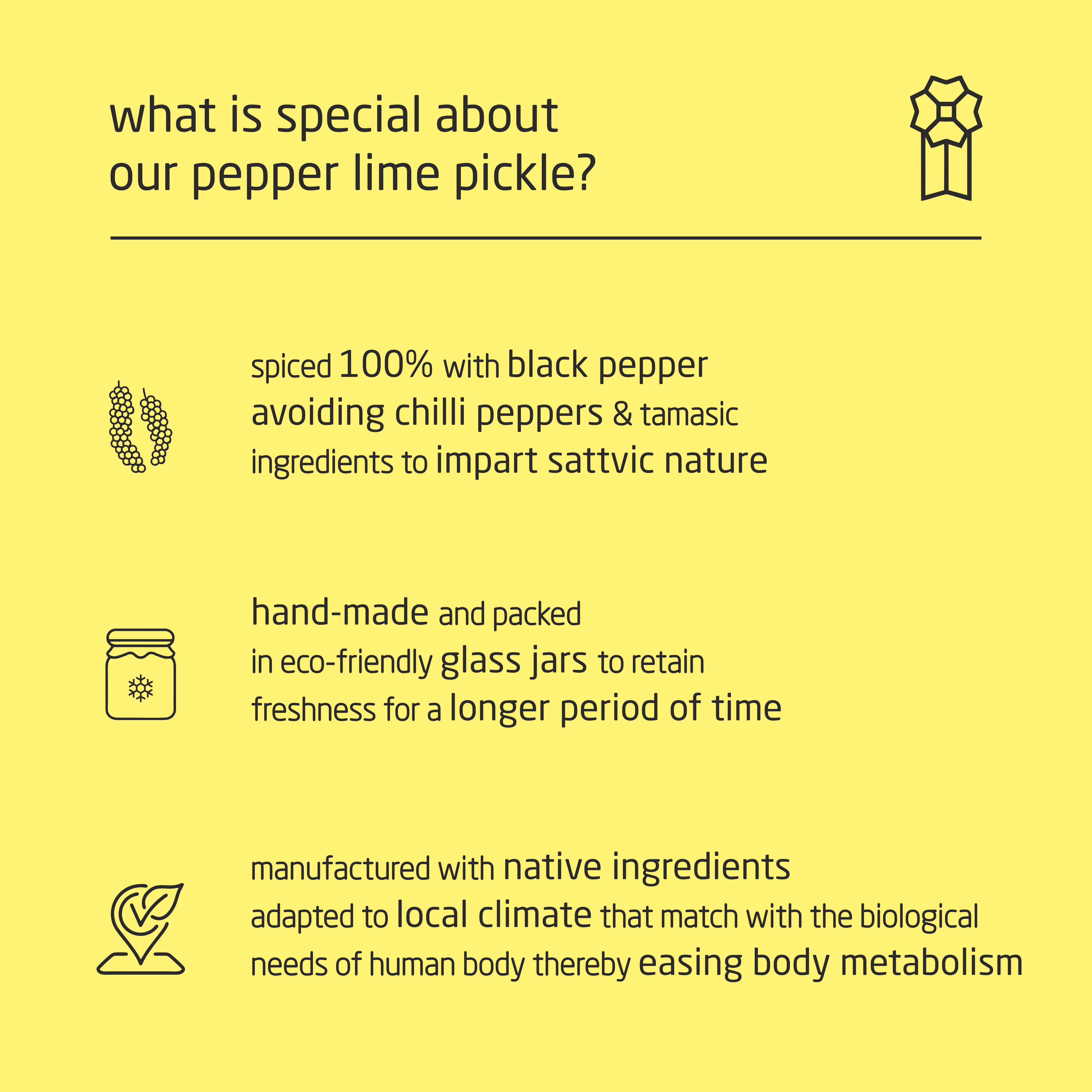 Premium Cold-Packed Pepper Lime Pickle – 185g Premium Cold-Packed Pepper Lime Pickle – 185g