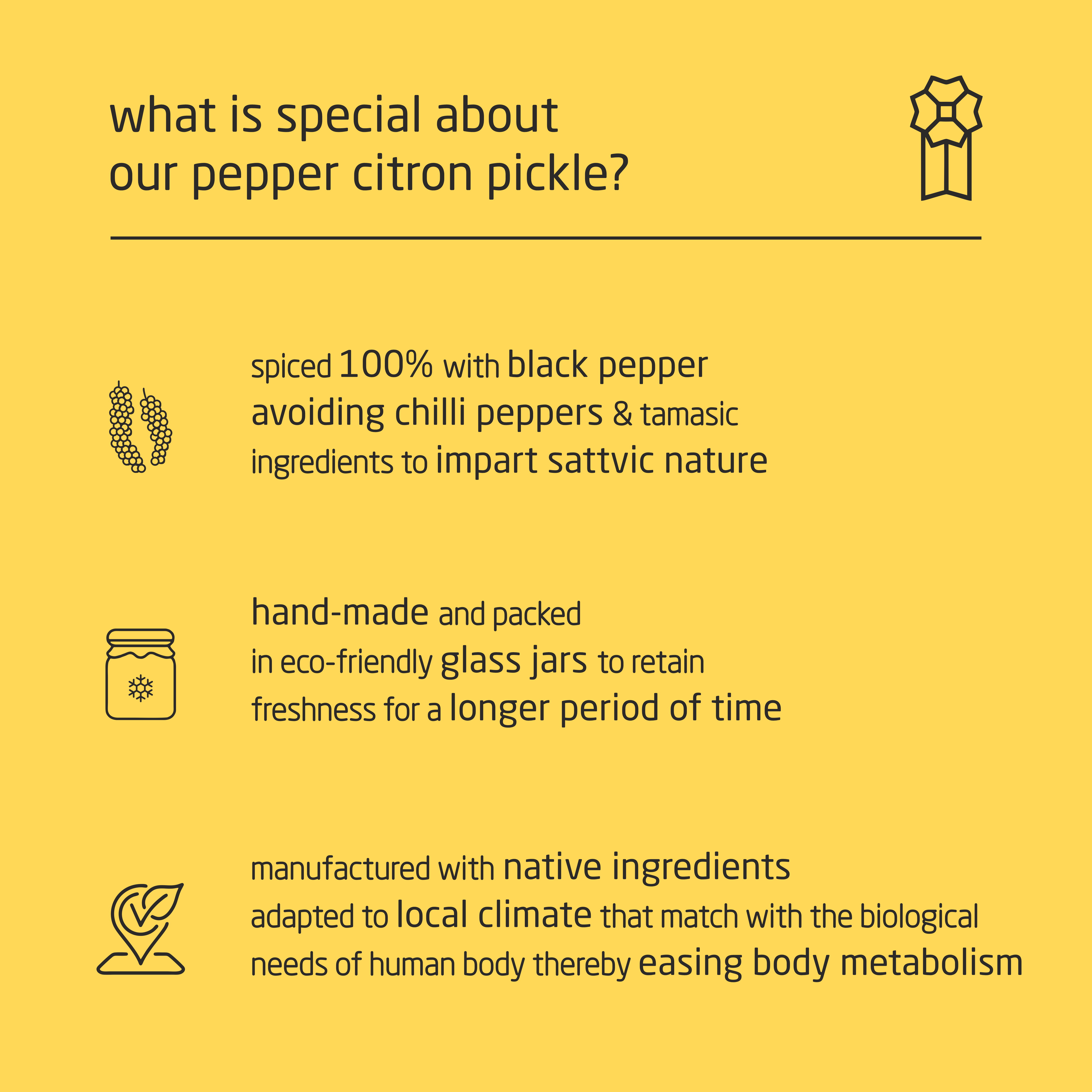 Premium Cold-Packed Pepper Citron Pickle – 185g Premium Cold-Packed Pepper Citron Pickle – 185g