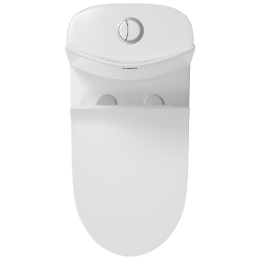 OPC-21211JPP Prime Siphonic One Piece Closet S Trap (9" Inch) With In Built Jet, Soft Close Seat Cover With Hinges, Fixing Accessories Set and Accessories Set, Cistern Fittings