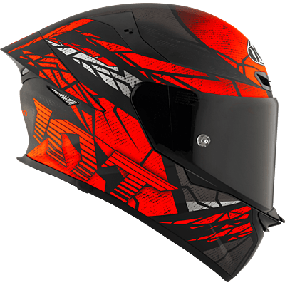 KYT TT-REVO Combustion Matt Red
