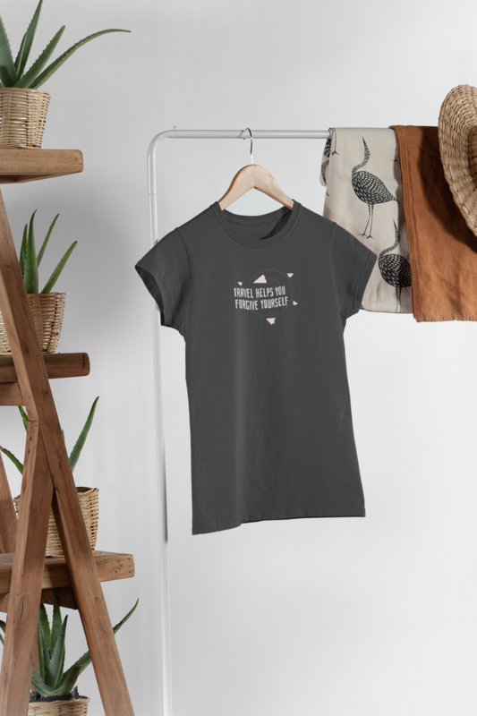 Black Round Neck T-shirt