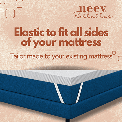 Neev 2 Inches Hypersensitive Foam Rollable Topper