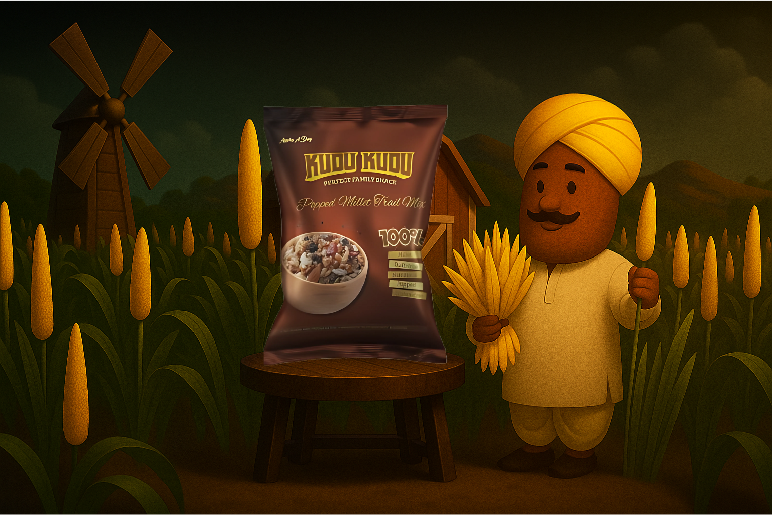 Kudu Kudu Popped trial mix