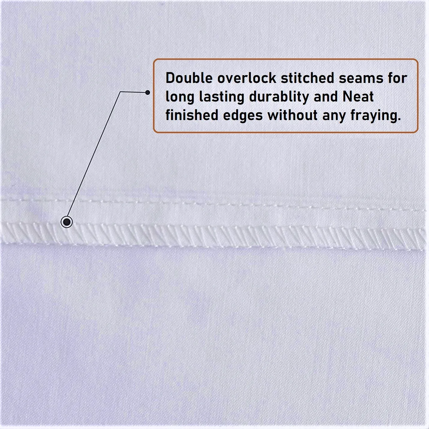 Duvet / Comforter Cover Glace Cotton 300 TC - Stripe - White Duvet / Comforter Cover Glace Cotton 300 TC - Stripe - White
